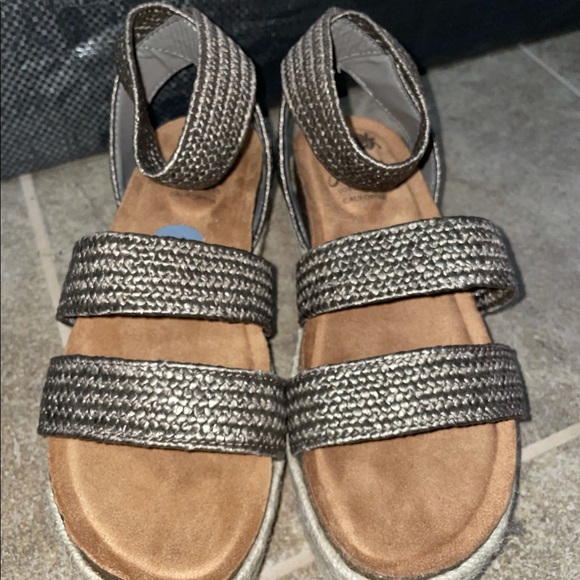 NWOT Jellypop Platform Sandels Size 7 - Picture 2 of 5